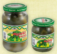 Ogórki kiszone małosolne